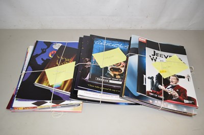 Lot 672 - A quantity of modern Theatre programs from...