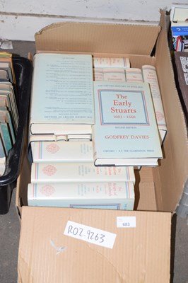Lot 683 - Quantity of Oxford History of England books