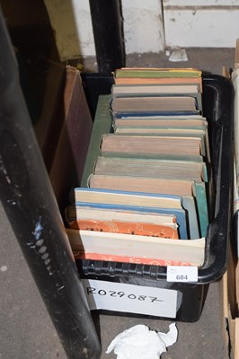 Lot 684 - One box of mixed books