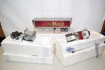 Lot 698 - A Mack model lorry and one other