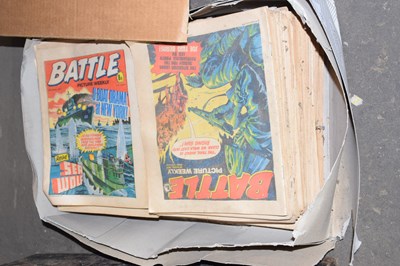 Lot 707 - Quantity of vintage Battle comics