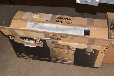 Lot 814 - A Panasonic CD stereo system