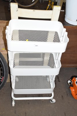 Lot 852 - A three tier vegetable rack