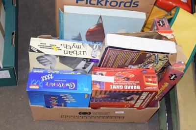 Lot 855 - Box of assorted games