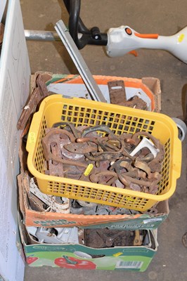 Lot 867 - Three boxes of various garage clearance items