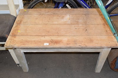 Lot 869 - A pine coffee table