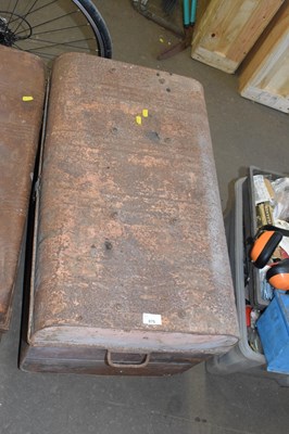 Lot 875 - Iron trunk