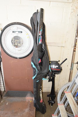 Lot 889 - A pair of Combos water skis