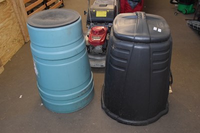 Lot 770 - Two plastic compost bins