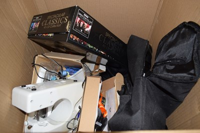 Lot 783 - A box of mixed items to include a Celestron...