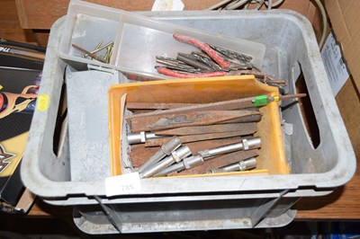 Lot 785 - One box of assorted tools