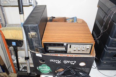 Lot 731 - A box of mixed items to include file...