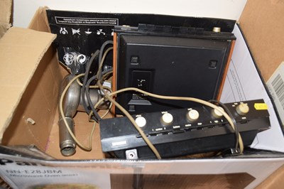 Lot 747 - A vintage Armstrong radio receiver and amplifier