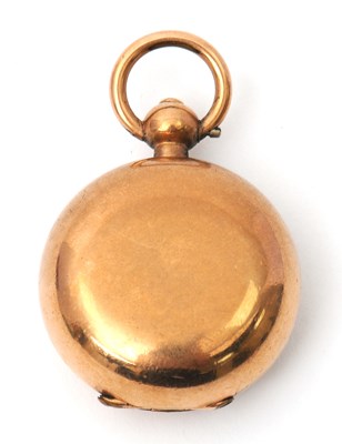 Lot 89 - A Dennison sovereign case, with hinged lid and...