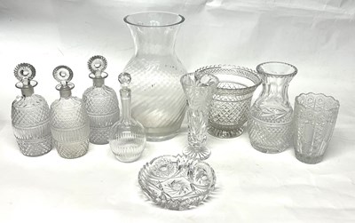 Lot 266 - Collection of 19th Century cut glass wares...