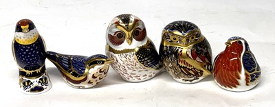 Lot 339 - Quantity of Royal Crown Derby paperweights...