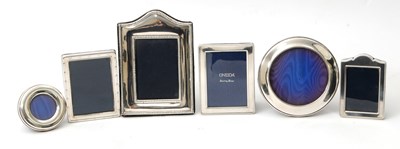Lot 130 - Mixed Lot: Group of six Elizabeth II silver...
