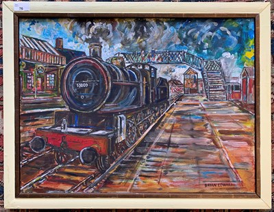 Lot 76 - Brian Edwards (British, 20th century), 'Loco...