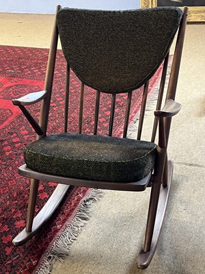 Lot 459 - Frank Reenskaug for Bramin mid Century rocking...