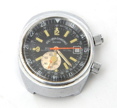 Lot 190 - A Sicura Swiss gents chronograph gents...