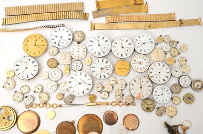 Lot 215 - Mixture of various watch and pocket watch...