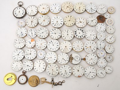 Lot 220 - Quantity of various pocket watch movements and...