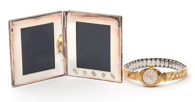 Lot 130 - A 9ct cased lady's Excalibur 21 jewel...