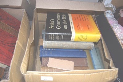 Lot 53 - Box of various vintage books