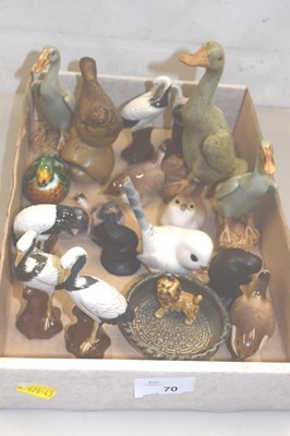 Lot 70 - Mixed Lot: Various assorted mainly bird models