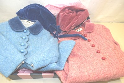 Lot 71 - Two vintage Emily Jane girls coats and hats