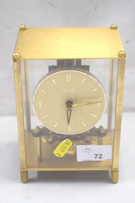 Lot 72 - Vintage Kundo mantel clock