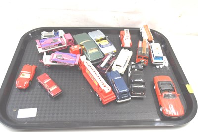 Lot 114 - A collection of various model vehicles