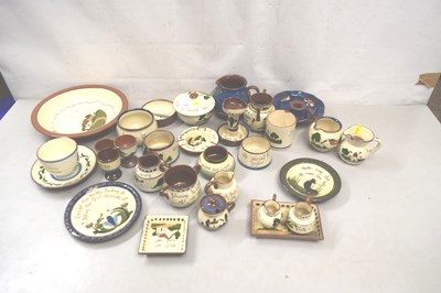 Lot 137 - Collection of various Torquay Pottery jugs,...