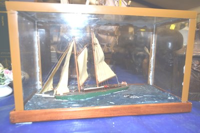 Lot 149 - A cased model of a Wherry marked Fair Wind...