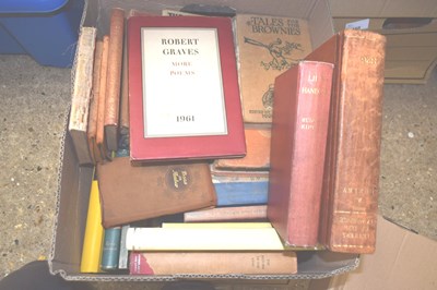 Lot 159 - One box of mixed books