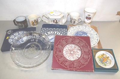 Lot 187 - Mixed Lot: Various royal commemorative tea...