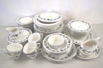 Lot 189 - Quantity of Royal Doulton Burgundy pattern...