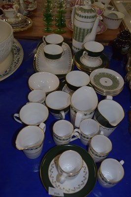 Lot 210 - A quantity of Spode Provence coffee wares and...