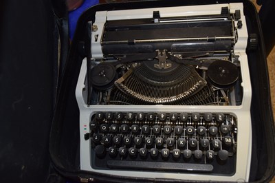 Lot 222 - A portable typewriter