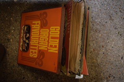 Lot 227 - Magazine rack containing assorted records