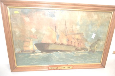 Lot 246 - Shipping Interest - Lithograph print The Great...