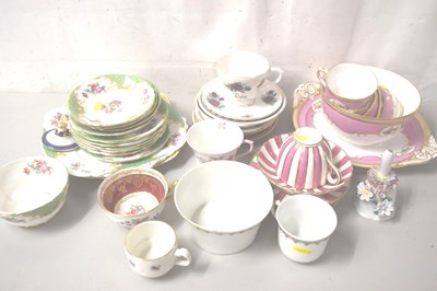 Lot 248 - Mixed Lot: Assorted tea wares