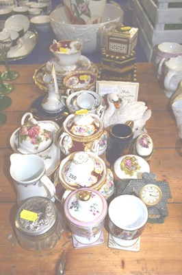 Lot 250 - Mixed Lot: Royal Albert Lady Hamilton tea...