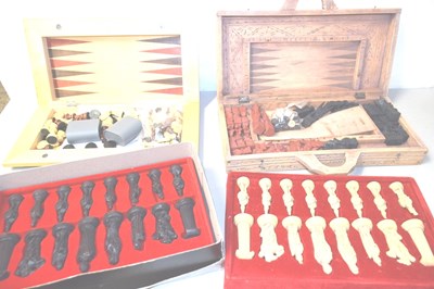 Lot 257 - Group of modern chess sets
