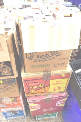 Lot 259 - Four boxes containing a large collection of...