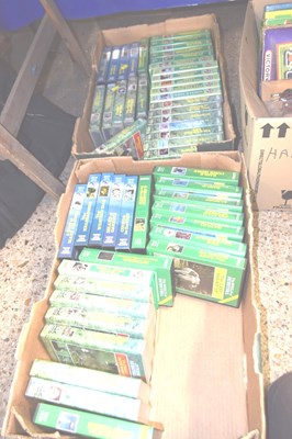 Lot 264 - A box of survival VHS tapes