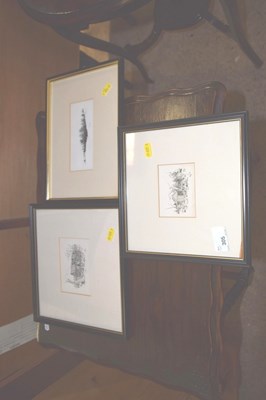 Lot 305 - Maz Jackson, group of small pictures,views...
