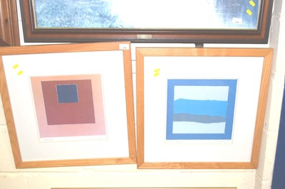 Lot 345 - After Roy Speltz pair of coloured prints,...