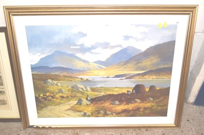 Lot 346 - After Danny Todd coloured print of a Highland...