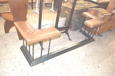 Lot 362 - Modern club type fender with steel frame...